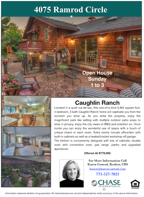 Karen Conrad Caughlin Ranch Reno
