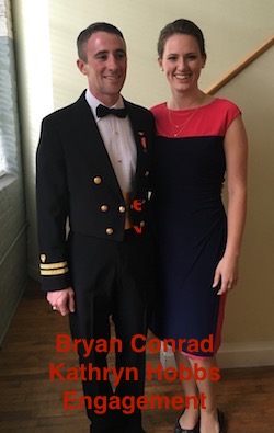Bryan Conrad and Kathryn Conrad Engagement USCGA09